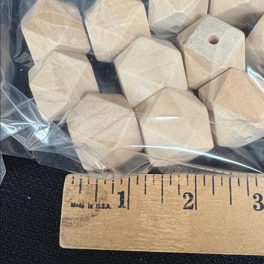 Wooden Beads for Crafting and macrame